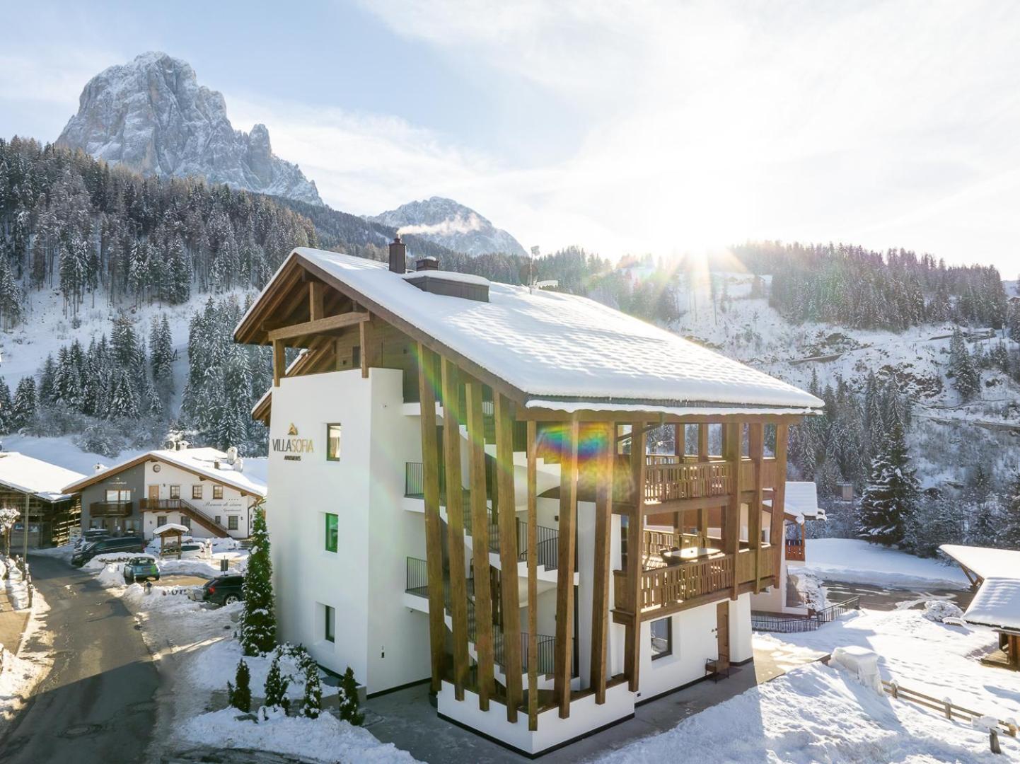 Apartments Villa Sofia Santa Cristina Val Gardena Екстер'єр фото